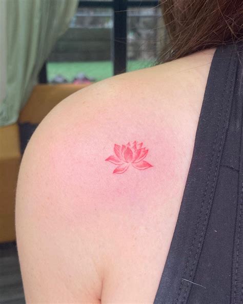 Lotus Flower Tattoos Small