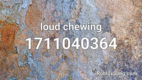 Loud Chewing Roblox ID - Roblox Music Codes | Nightcore, Roblox 