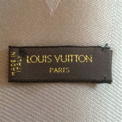 Louis Vuitton Clothing Tag