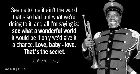 Louis Armstrong Quotes