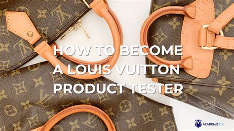 Louis Vuitton Product Tester