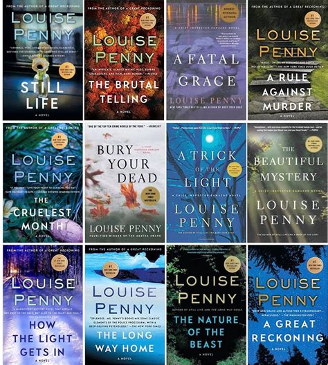 Louise Penny Books In Order Printable List