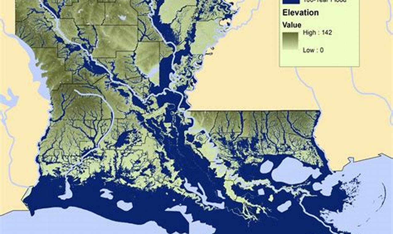 Louisiana Flood Zone Map 2024