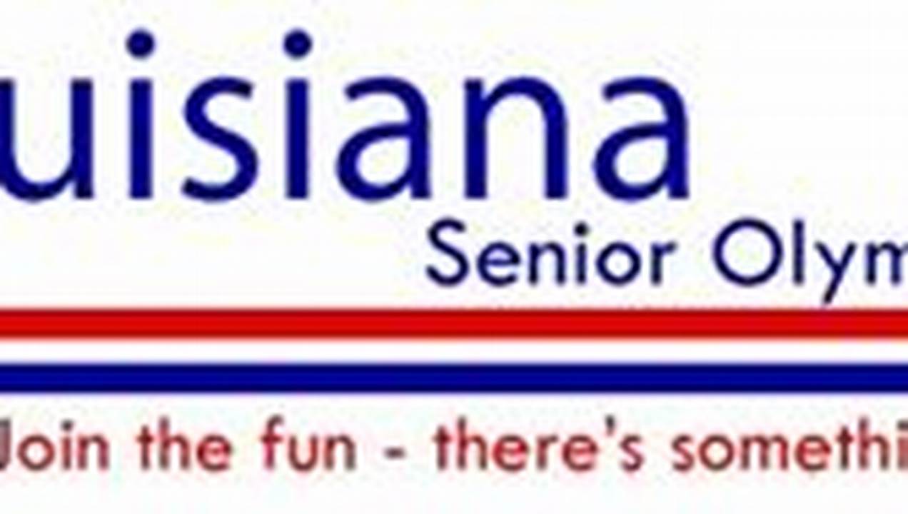 Louisiana Senior Games 2024