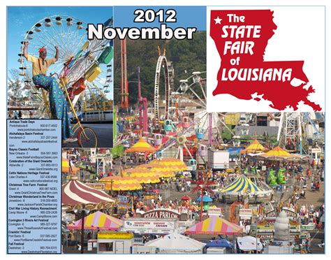 Louisiana Festivals Calendar