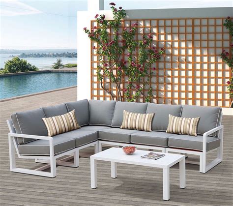 Lounge Sofa Outdoor Aluminium