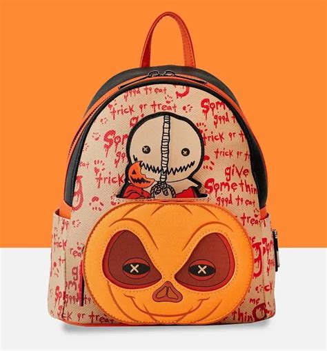 Loungefly Trick 'R Treat Allover Print Mini Backpack
