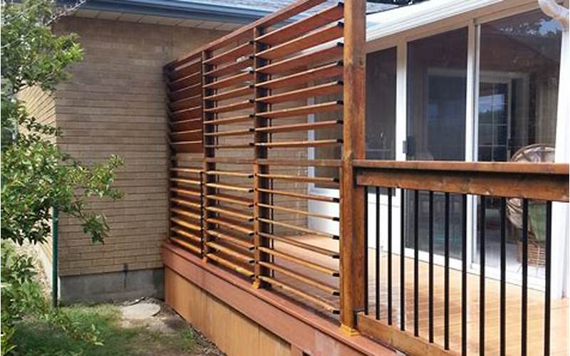 Louvered Privacy Fence On Deck: What You Need To Know
