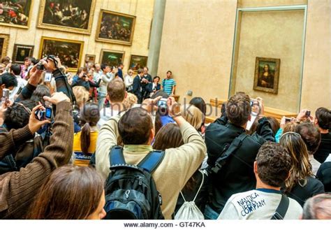 Louvre Museum Crowd