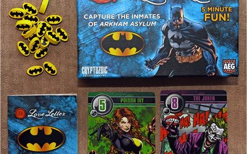Love Letter: Batman Board Game