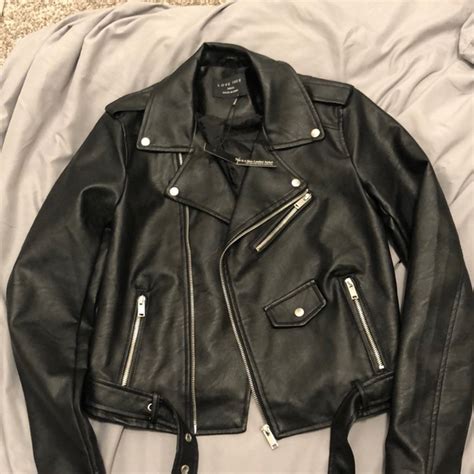 Love Tree Leather Jacket