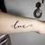 Love Word Tattoo Designs
