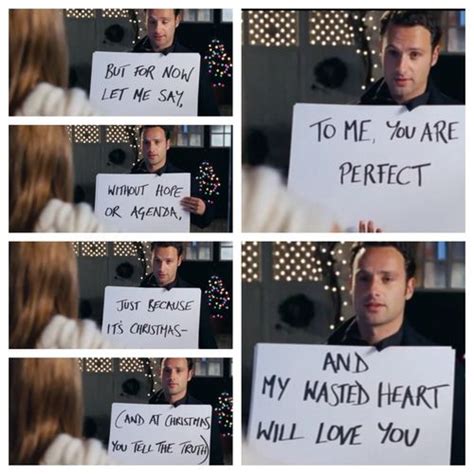 Love Actually Cue Cards