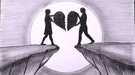 Love Breakup Drawings
