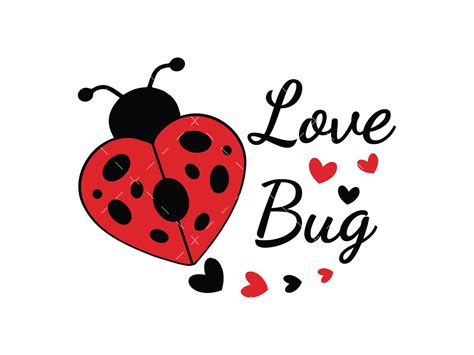 70+ Love Bug SVG, Love Bug SVG Ladybug SVG Valentines SVG Little Love Bug. Valentine Ladybug