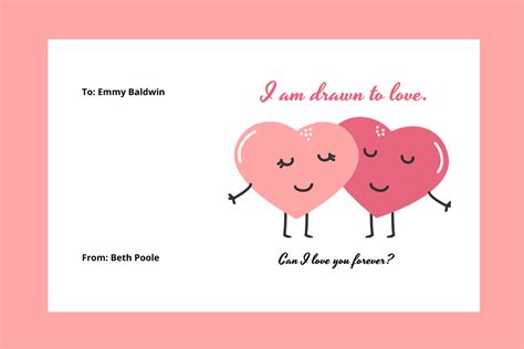 Love Card Template