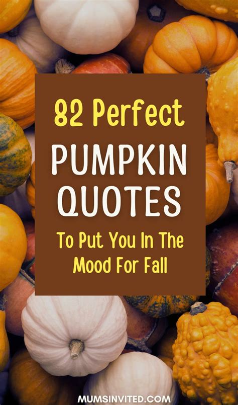 Love Fall Pumpkin Quotes