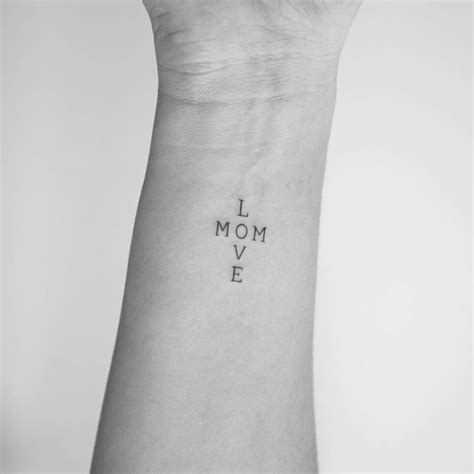 Love Mom Tattoo