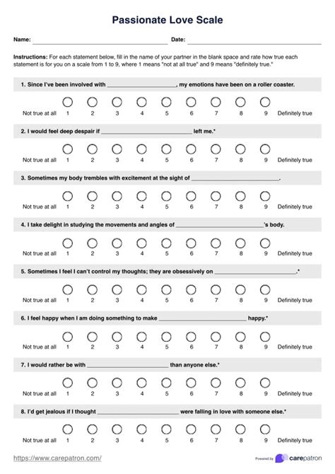 Love Personality Test By Name
