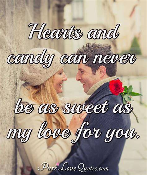 Love Quotes Using Candy