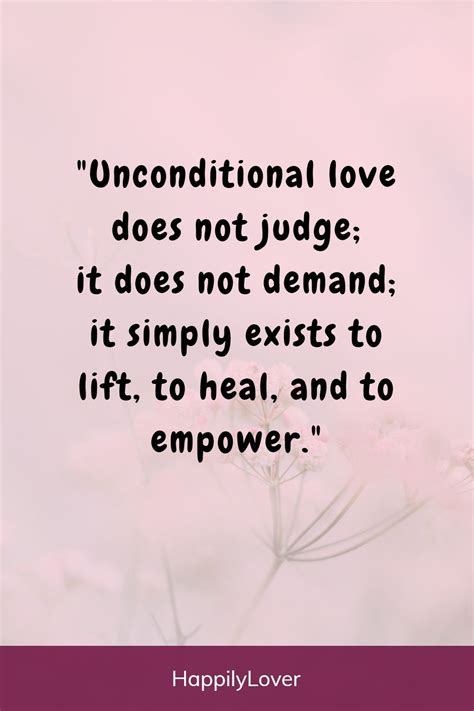 Love Unconditionally Quote