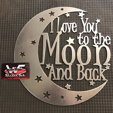 Love You To The Moon And Back Light Up Sign
