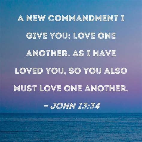 Love as a Commandment