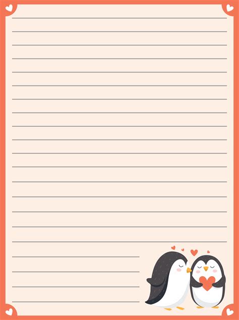 Love Letter Pad Stationery Free printable stationery, Printable