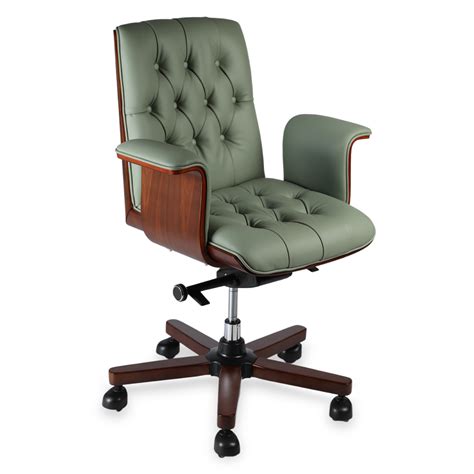 Low Back Leather Chair