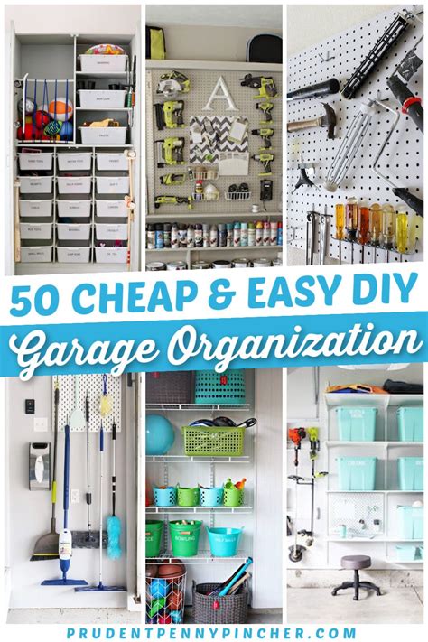 Transform Your Chaos into Calm: 10 Low-Budget Diy Garage Storage Solutions