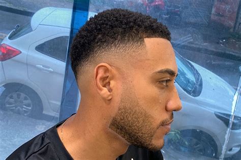 Low Cut Fade Black Man