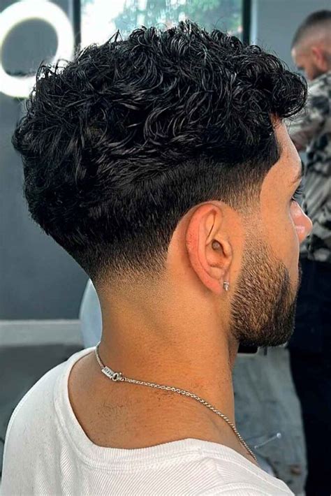 Low Fade Curly Haircut