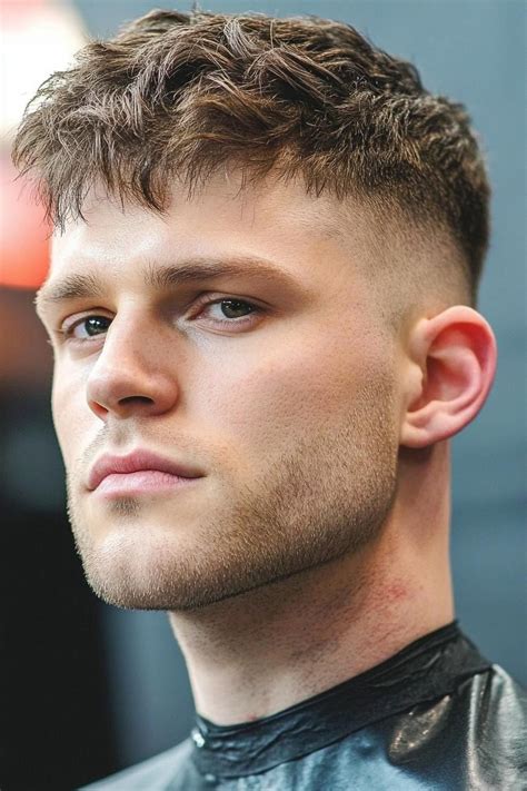 Low Fade with a Textured Crop