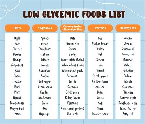 Revitalize Your Health with Tasty Low Glycemic Foods: Unlock Your Inner Vitality Today!