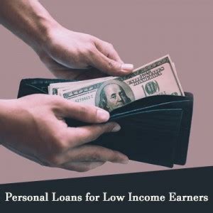 Low Income Personal Loans For Emergencies