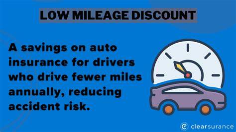 Low Mileage Discount