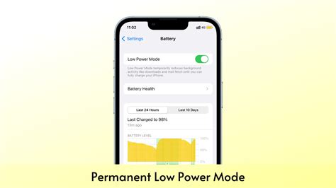 Low Power Mode always comes first
