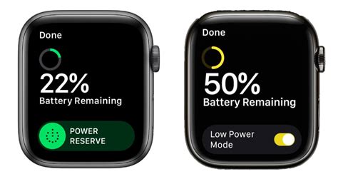Low Power Mode vs. Power Reserve Mode