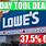 Lowe's Tool Sale