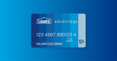 Lowe S Advantage Credit Card Application