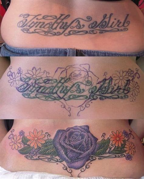 Lower Back Tattoo Cover Up Ideas