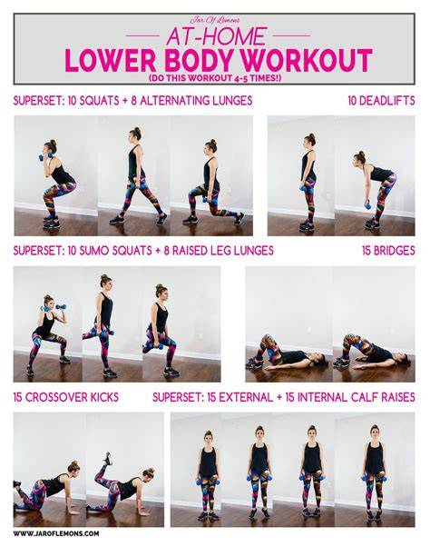 Lower Body Workout Routine