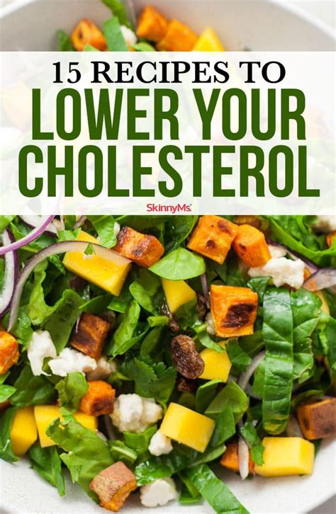 Lower Cholesterol Foods Recipes