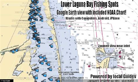 Lower Laguna Madre Fishing Map