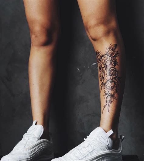 80 Fashionable and Wonderful Leg Tattoos and Designs