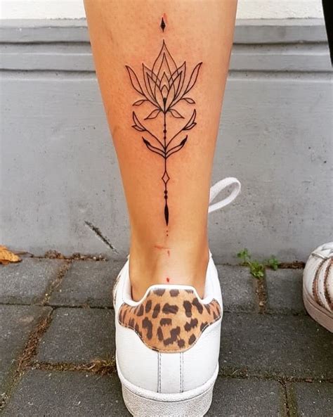 Lower Leg Tattoos Female