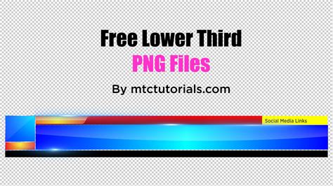 Lower Thirds Premiere Pro Templates Free Download