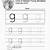 Lowercase Letter Tracing Worksheet G