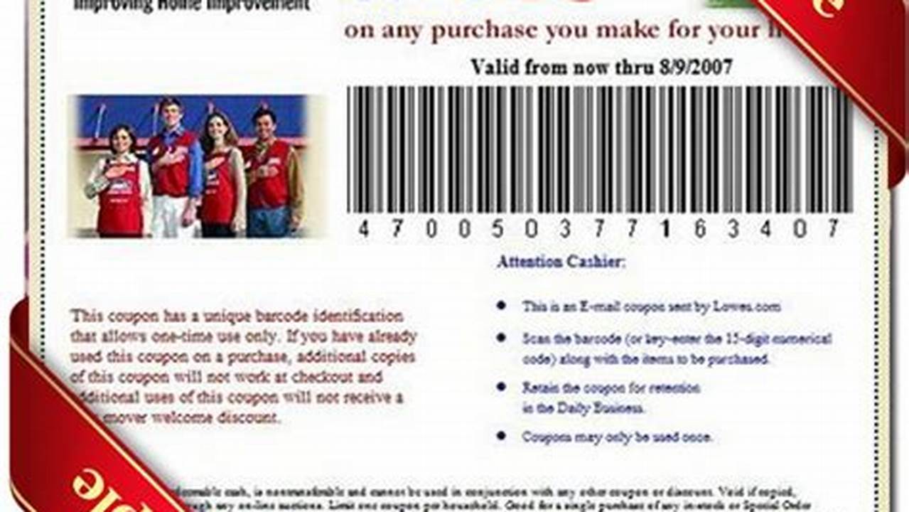 Lowes Promo Codes April 2025