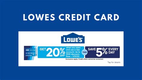 Lowes Apply Credit Card